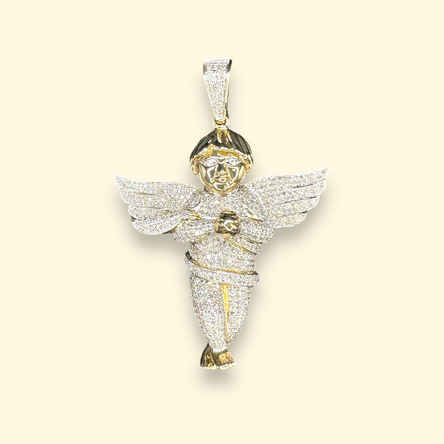 Diamond Angel Pendant